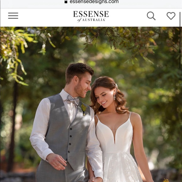 Essence of Australia wedding dress street size 6 - Picture 3 of 5
